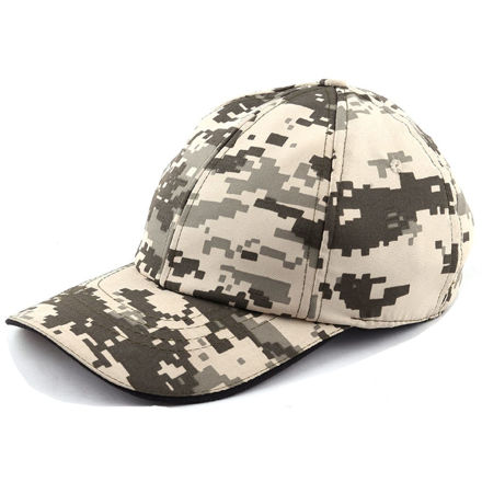 Camouflage White Color Digital Militia Cap