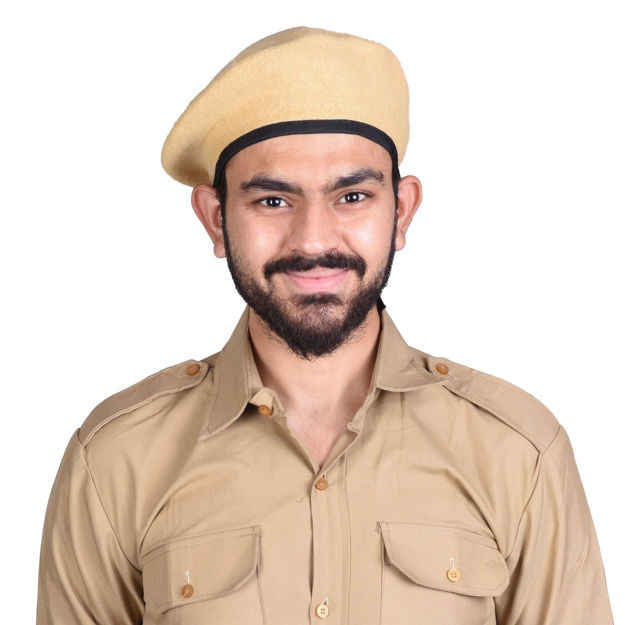 Beret Cap Khaki Color For NCC