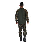 Army Yodha Textile Print T-Shirt And Grip Lower Set - back