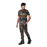 Nahar Print Cargo And T-shirt Set For Men