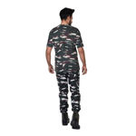 CRPF Print Grip Lower And T-shirt Set - back