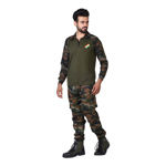 Army New Yodha Print Codro T-Shirt And New Yodha Print Grip Lower Set