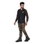 Military Cobra Print Dry Fit T-Shirt And Cobra Print Cargo Pant Set