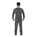 Army Yodha Print T-Shirt And Grip Lower Set - back