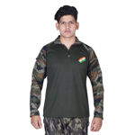 Camouflage Print Capri With T-shirt Set For Men