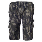 Camouflage Print Capri With T-shirt Set For Men