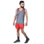 Indian Army Grey Sando And Short Set For Running