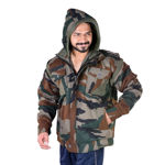 Nahar Print Camouflage Winter Jacket - front