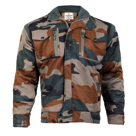 Nahar Print Camouflage Winter Jacket