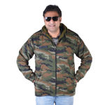 Yodha Print Camouflage Jacket - front