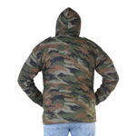 Yodha Print Camouflage Jacket - Back