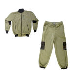 Olive Green Color Thermal Winter Wear Set For Men