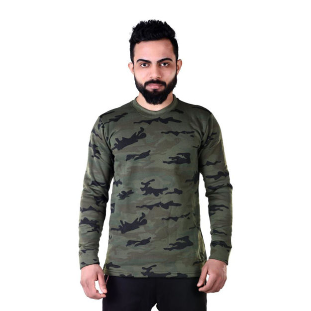 Full Sleeve Yodha Print Sweatshirt - front