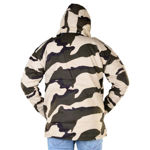 CISF Print Camouflage Winter Jacket - back