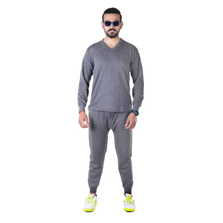 Grey Thermal Wear Set - front