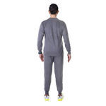 Grey Thermal Winter Wear Set For Men - back