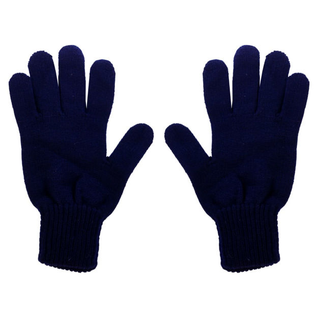 Picture of Woolen Hand Gloves Black