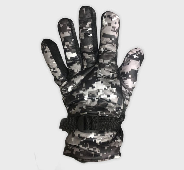 Picture of Men’s Hand Gloves White Cobra Print