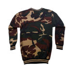 Camouflage Print Sweatshirt