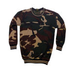 Camouflage Print Sweatshirt