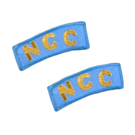 Picture of NCC Navy Title Shoulder Name Plate