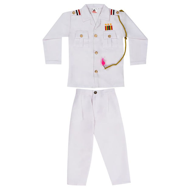 Picture of Navy Print Costume Children Wear