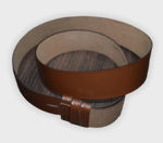 Picture of Leather Soft Office Tan Belt