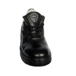 Roughter-S Black Safety Shoes By Liberty Gliders