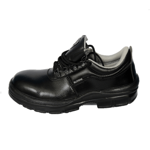 Roughter-S Black Safety Shoes By Liberty Gliders