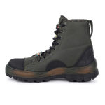 New Jungle King Boot For Men, Olive Green Men Canvas Boot By Liberty Warrior