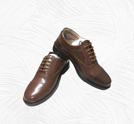 Tan Color Office Shoes By Coasters