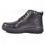 TSF Black Police Boot With Zip