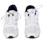 White Color White Strap Shoes Liberty