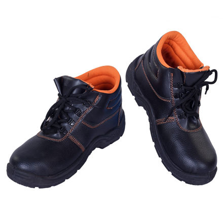 Original Safety Shoes Black Color With Steel Toe