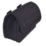 Picture of Black Color Round Pouch