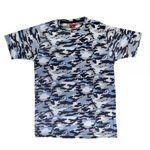 Camouflage Print Half Sleeve T-Shirt