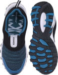 Goldstar Black Sea-Green Sports Shoes For Men