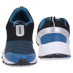 Goldstar Black Sea-Green Sports Shoes For Men