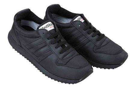 Jogger Black Color Shoes For By Unistar