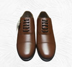 Tan Cut Police Shoes By Avery