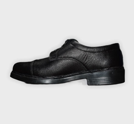 Emma Black Cut Shoe For Office