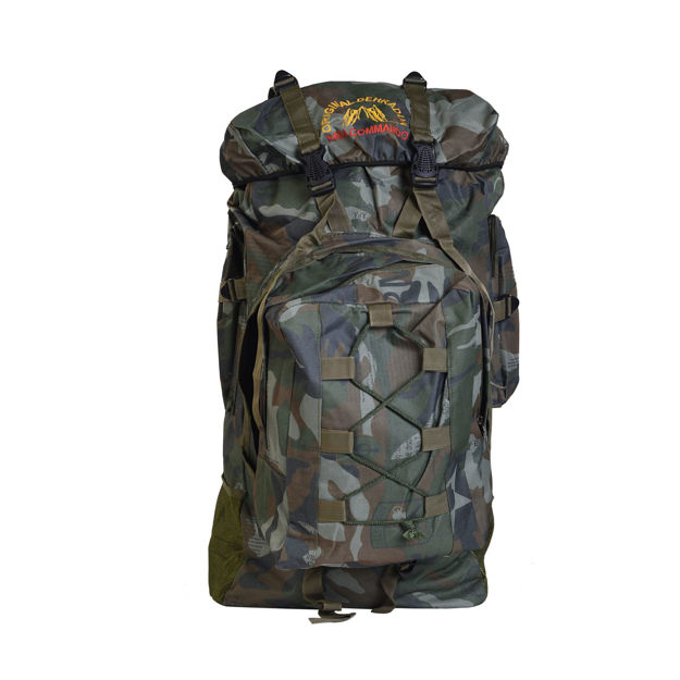 Bag Pack Camo Print With Para Commando - front