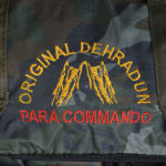 Bag Pack Camo Print With Para Commando - logo