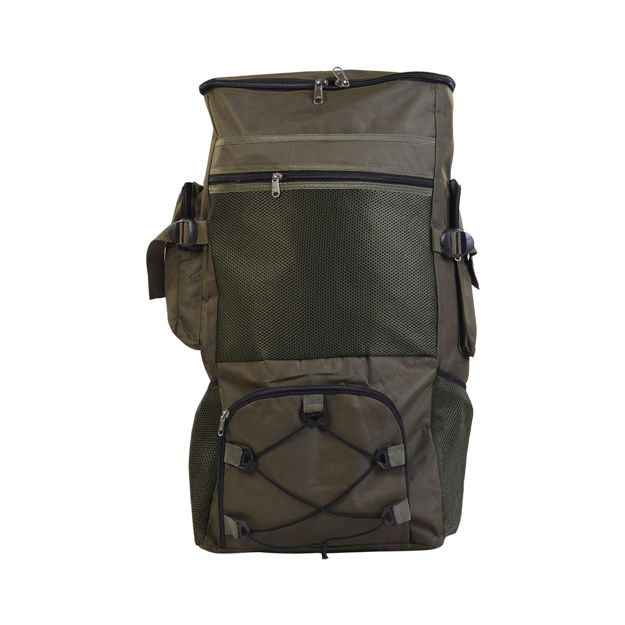 Olive Green Color Backpack Bag - front