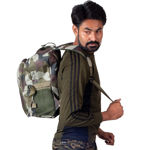 Picture of Commando Olive Green And Yodha Bag Pack