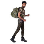 Commando Olive Green Bag Pack - side