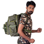 Commando Olive Green Bag Pack - side