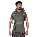 Para Commando Green Color And Cobra Print 95L