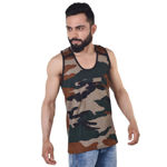 Army Print Camouflage Sando