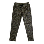 Cobra Print Green Track Pant